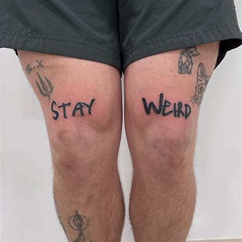 tattoo above knee